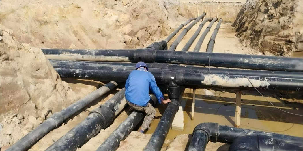 供应pe给水管，钢丝网骨架复合管于镇江台佳空调厂房建设